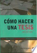 Cómo Hacer Una Tesis
