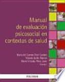 Manual De Evaluación Psicosocial En Contextos De Salud