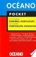 Oceano Pocket Diccionario Espanol Portugues/ Dicionario Portugues Espanhol