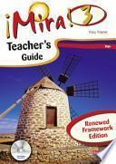 Mira 3 Rojo Teacher S Guide Renewed Framework Edition