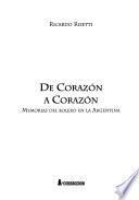 De Corazón A Corazón